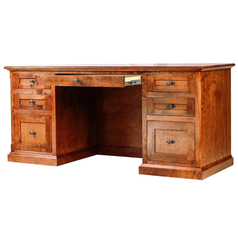 Loon Peak® Lafrance Executive Desk & Reviews